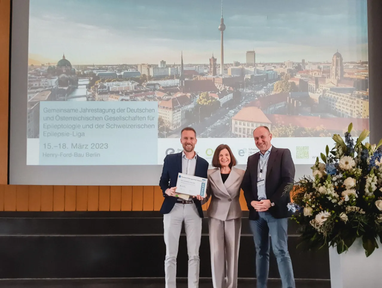 Swiss Epilepsy League Research Recognition Award